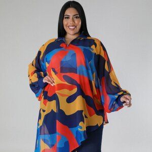 OCEAN BREEZE TUNIC TOP